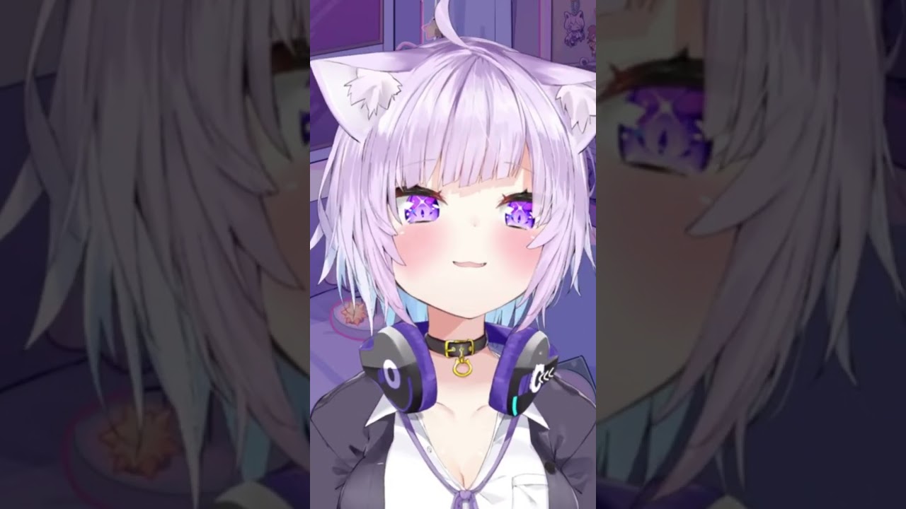 うなじチラ見せ #Shorts #ホロライブ #猫又おかゆ