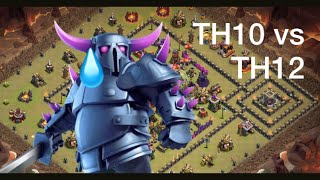 Coc Pekka Failed Th10 Funny Base Design Vs Th12 War Leagues Dec 2019