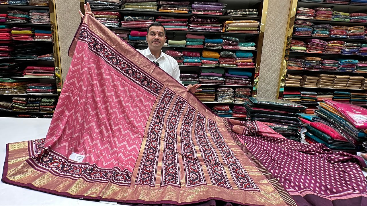 Bangalore Wholesale New Arrivals in Banarasi Sarees,Ikkat Sarees & Organza Sarees with Free Shipping