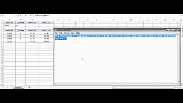 Excel DCOUNT Function - How to use DCOUNT Function