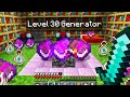 Minecraft Bedwars but there was a secret infinite enchants generator...?