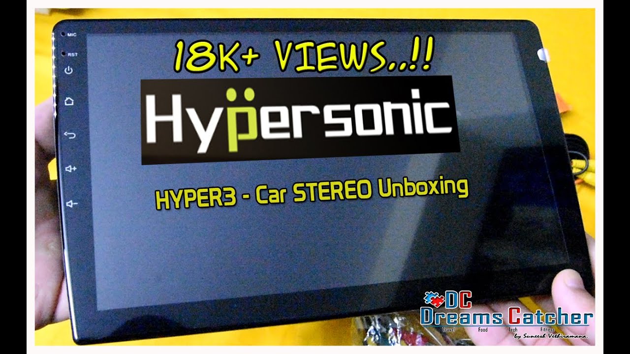 HyperSonic Hyper3 Android Car Stereo Car Stereo Unboxing/MarutiSwift
