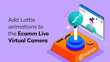 How to Add Lottie Animations to the Ecamm Live Virtual Camera