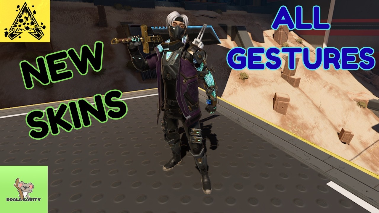 New Legendary Skin for Crypto (Code Breaker), S28 Aftershock, All