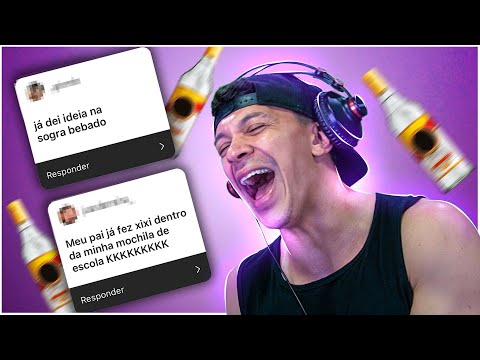 AS INCONSEQUENTES REVELAÇÕES DE BEBADO DOS INSCRITOS