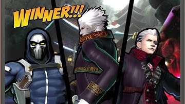 Requested ULTIMATE MARVEL VS. CAPCOM 3 Dante/Vergil/Taskmaster Arcade Gameplay