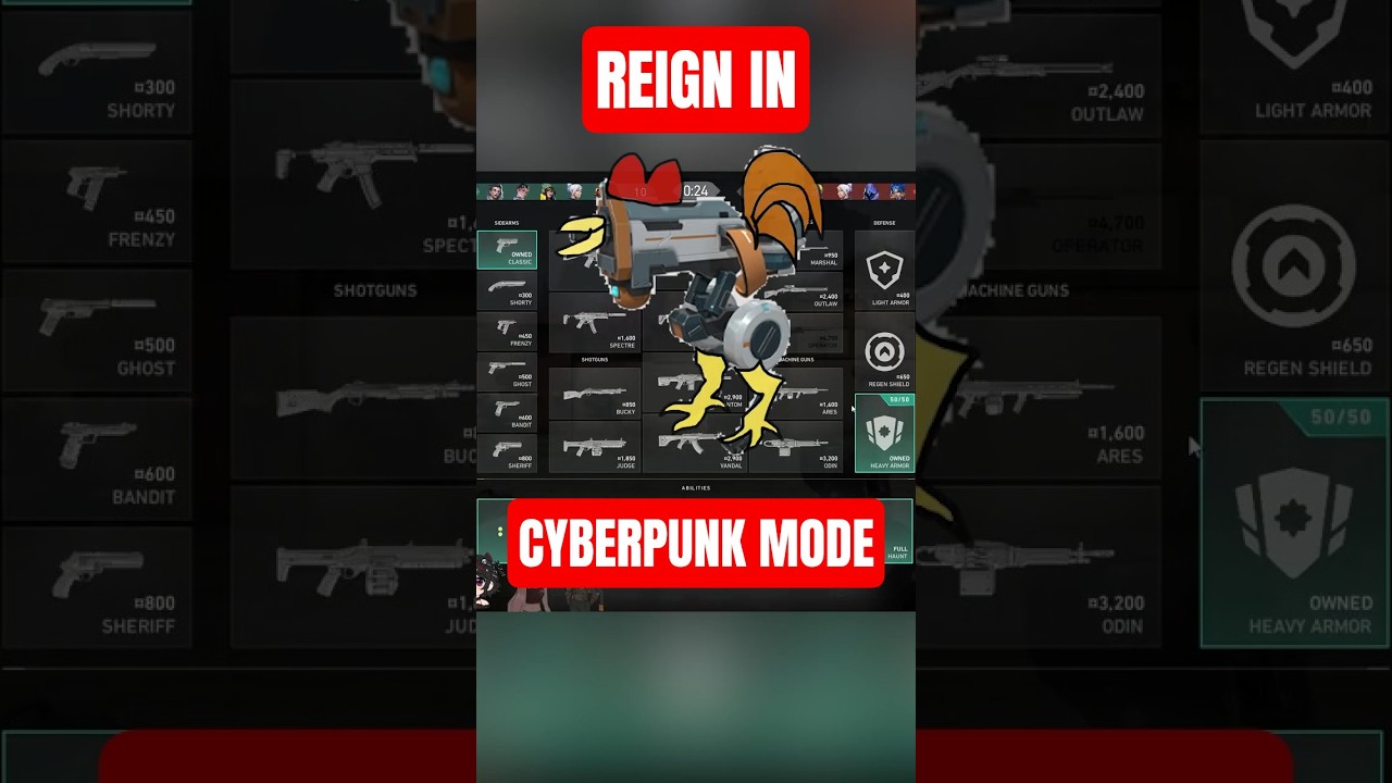 @reignsinborne 's chicken is way better than her gun |  #valorant #vtuberid #vtuberen