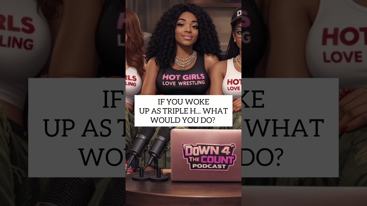 YOU WAKE UP AND YOUR TRIPLE H... WHAT ARE YOU DOING? #wwe #tripleh #wrestling