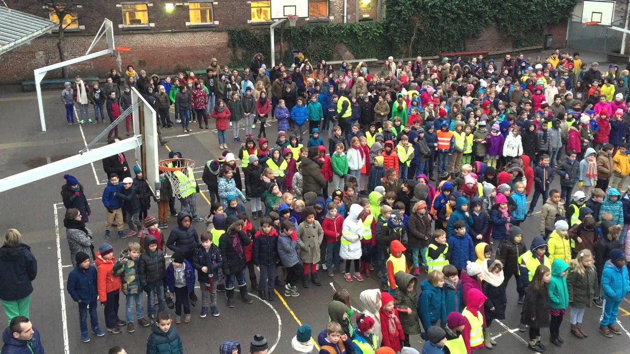 Move tegen pesten Sint-Lievenscollege Antwerpen lagere school