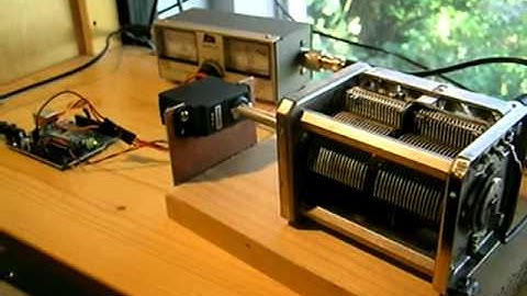 Automatic antenna tuner using an Arduino
