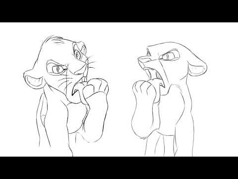 Lion King animation test \