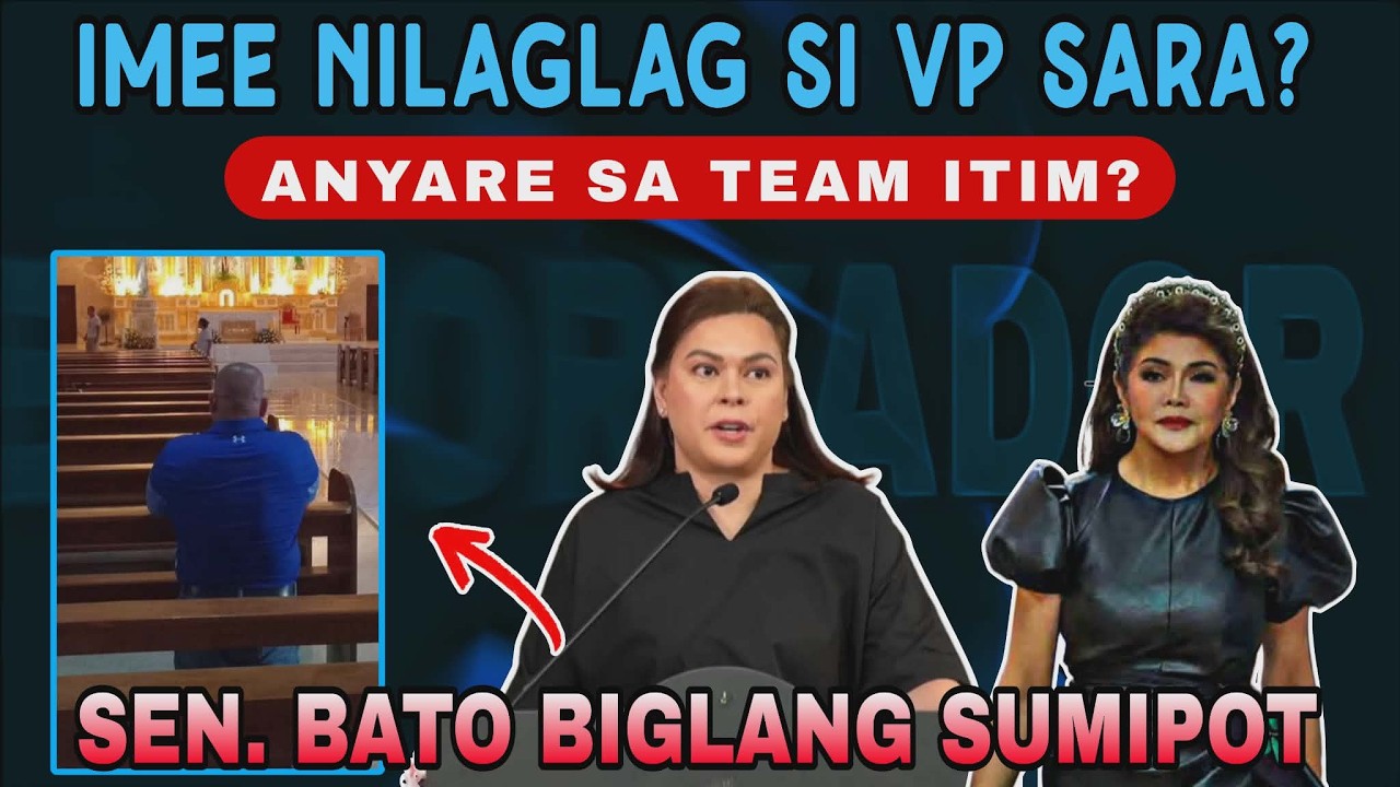 ANYARE SA TEAM ITIM? BIGLANG NILAGLAG NI MANANG IMEE SI VP SARA? | SEN. BATO SUMIPOT BIGLA?