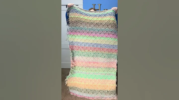 Mosaic blanket FINISHED!!!