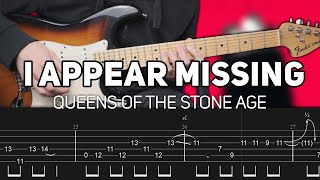 Queens Of The Stone Age - I Appear Missing (Guitar lesson with TAB)