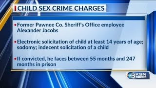 Former Kansas sheriff’s office employee charged in sexual assault of teen