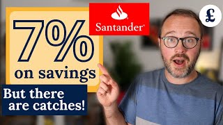 SAVINGS: Earn 7% interest (but there are catches) - Santander Edge Saver review
