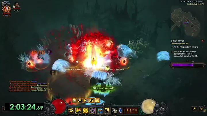 Diablo 3 - Holiday Gift Farming, my fastest run yet