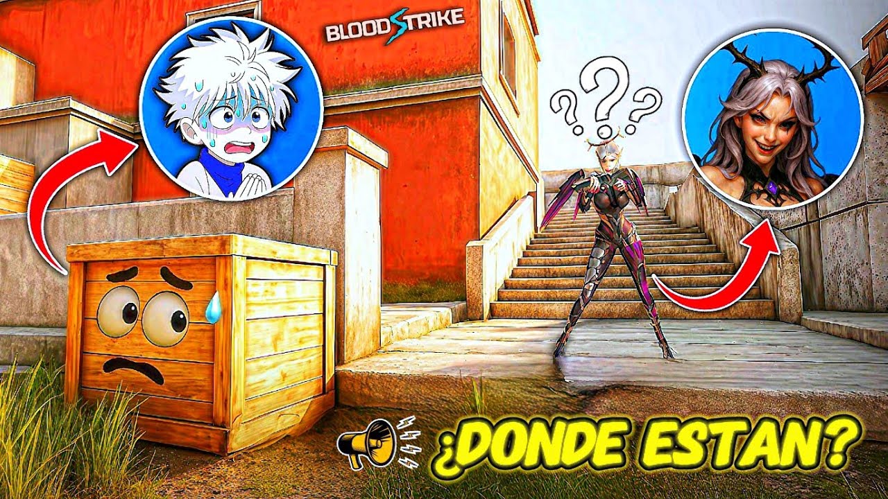 Así es el NUEVO MODO ESCONDIDAS🕵️‍♂️ en BLOODSTRIKE (Lo JUGUÉ🎮 y esto pasó)