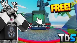 How to Override Maps For Free.. | Roblox TDS screenshot 5