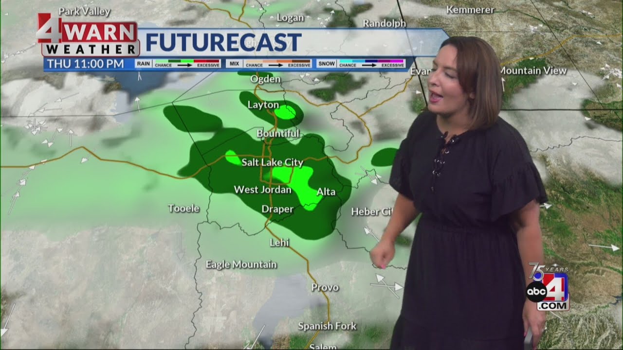 Flooding and severe thunderstorms across Northern Utah - YouTube