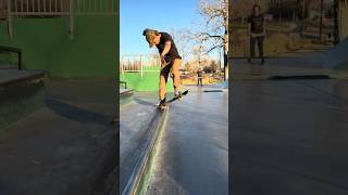 Fakie Smith Grind to BS Tailslide Bigspin Out at Cushing by Coleman Phillips | Ritual Skateboards