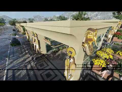 flower festival Gurghada -Design and Render by : Ahmed Okasha Architects