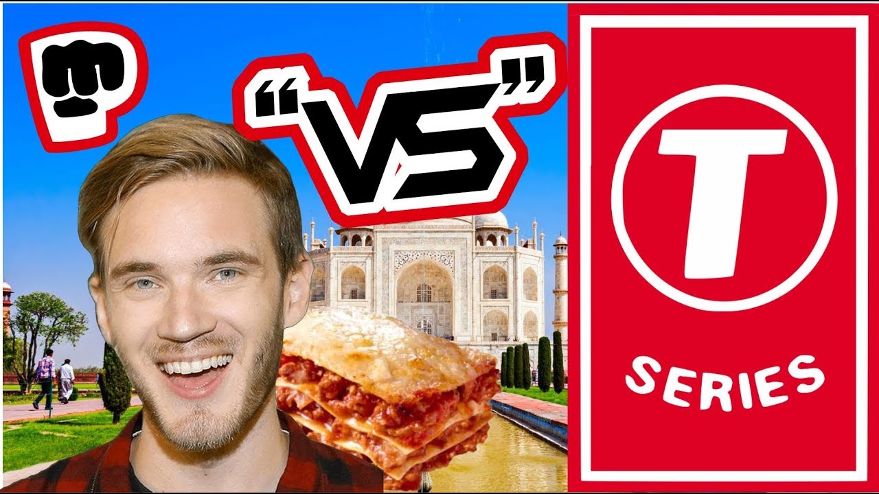 Pewdiepie vs T Series who is winning - YouTube