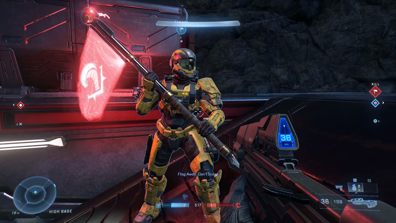 HAZOP helmet in Halo Infinite custom games