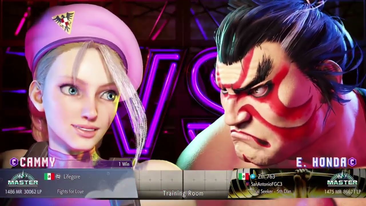 Street Fighter E Honda self evaluation on rank