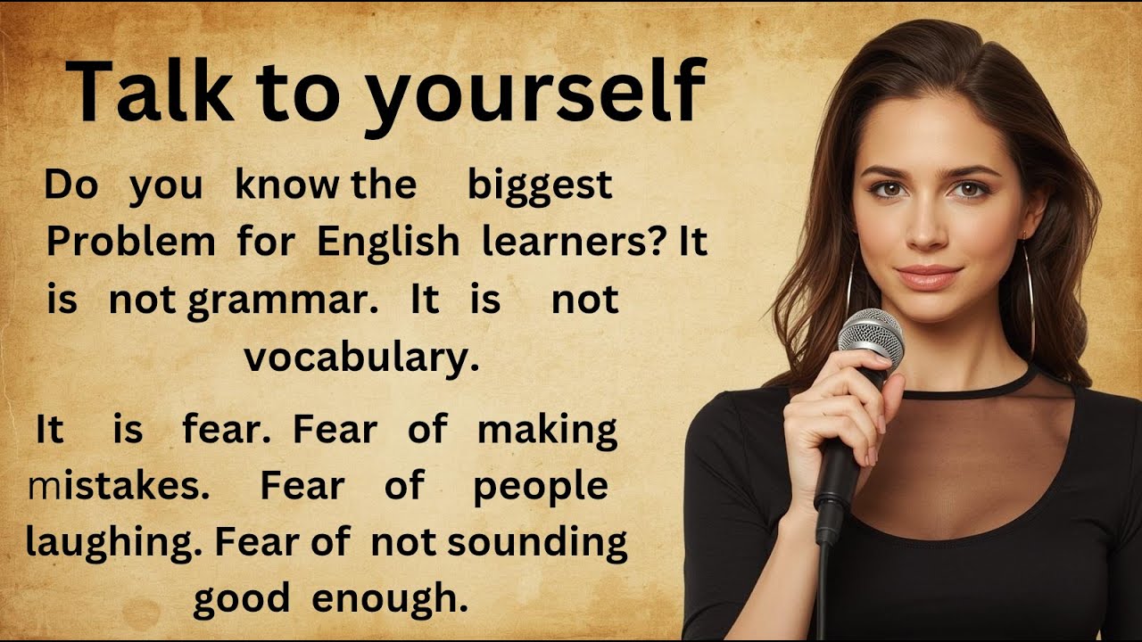 Talk to Yourself and Improve Every Day || Improve Your English ...