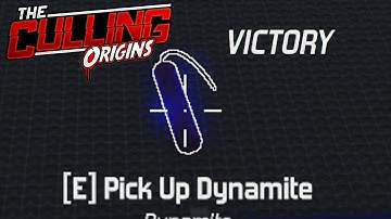 The Culling - Origins- Dynamite is OP