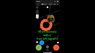 Spraying Accuracy Test with a Free GPS Signal: DIY Receiver for Agro Navigation Parallel Driving App screenshot 3