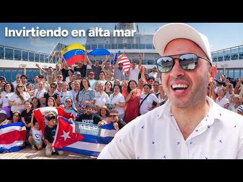 We chartered a cruise ship for the Investep Elite students.