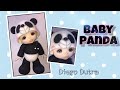 Baby Panda - Modelado porcelana fría