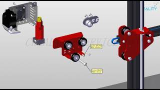 Service tutorial CR 10S Pro V2 replace extrusion backplate