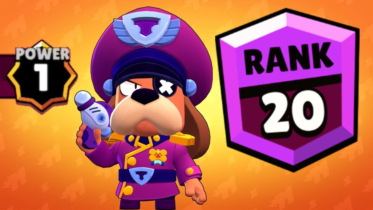 🐶Power 1 Rank 20 Colonel Ruffs! Brawl Stars RTPIM 6/44