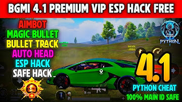 BGMI HACK 4.1 | BGMI 4.1 MOD APK | BGMI ESP HACK | BGMI NEW HACK TODAY | HOW TO HACK BGMI HACK