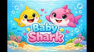 “🦈 Baby Shark Family Adventure 🌊 | Mommy, Daddy, Grandma & Grandpa Sharks  | Cute Kids Animation 🎨” screenshot 3