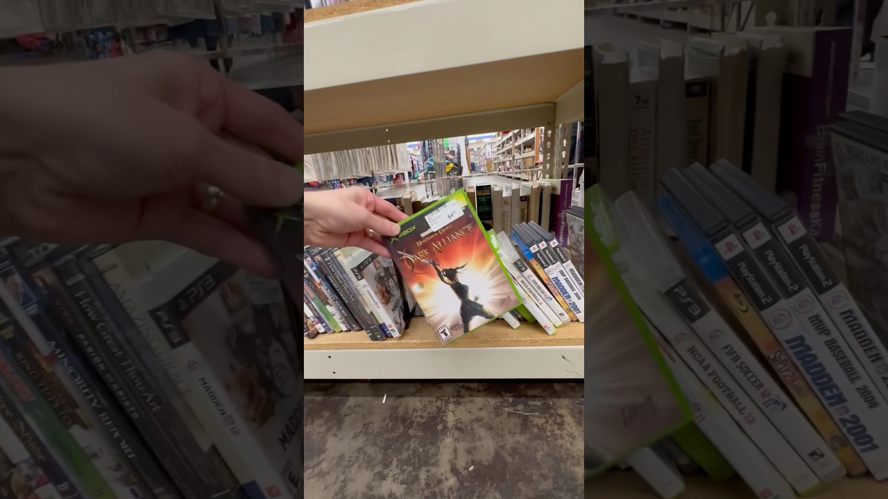 Thrift Store Game Pickups