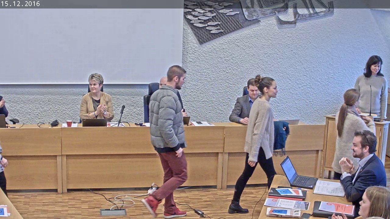 Direktesending frå Hareid kommunestyre 15.12.2016 del 1