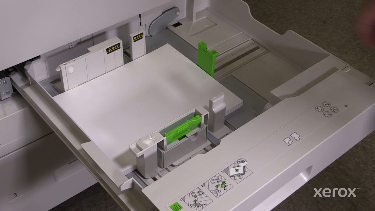 Xerox® AltaLink® B8100 Series Multifunction Printers Loading Paper