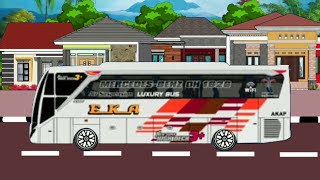 Green Screen Bus Telolet | Mentahan Animasi Mobil Bus