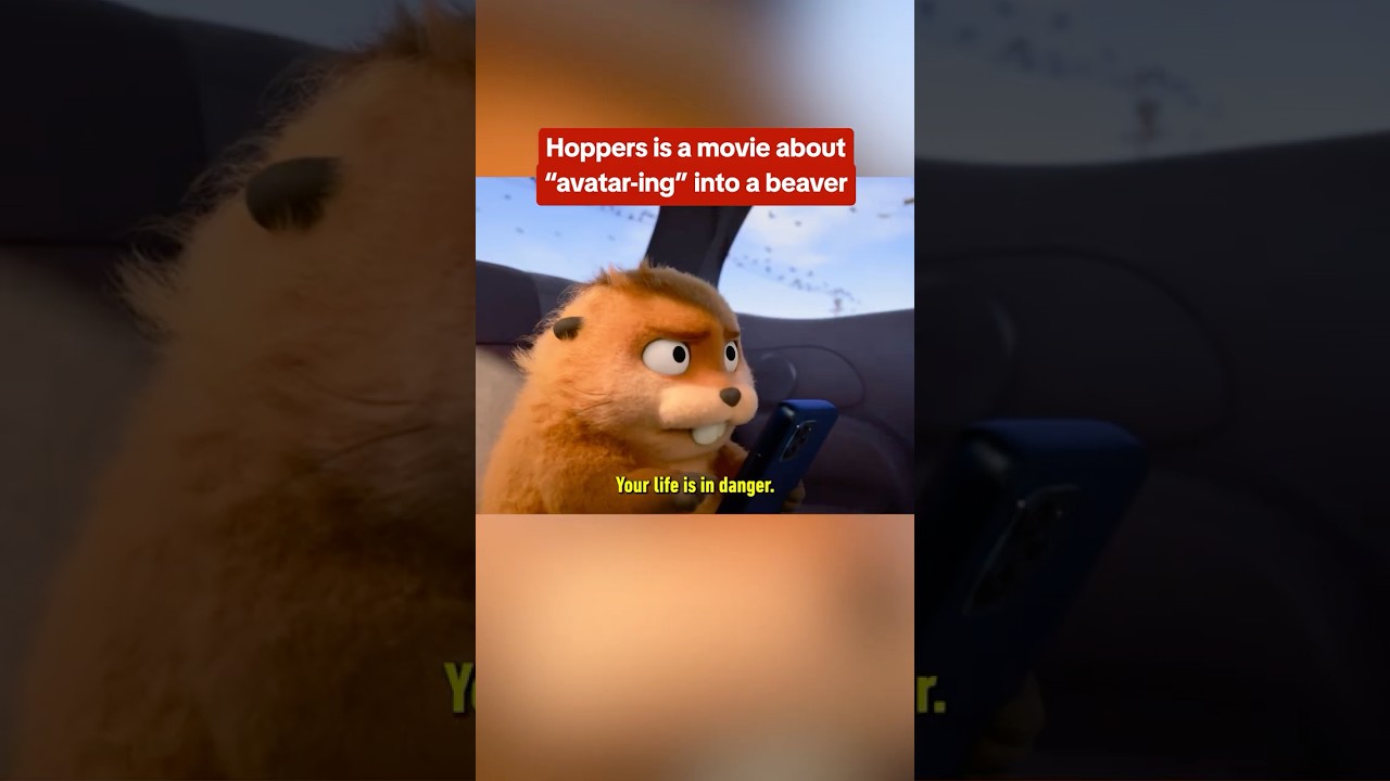 Humans can't see the expressive animal faces in Pixar's Hoppers! 