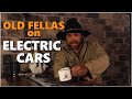 Old fellas on electric cars