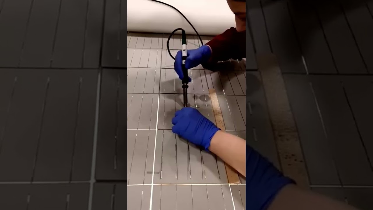 Production of Highly Innovative Flexible Solar Panels from TESUP Manufacturing Team