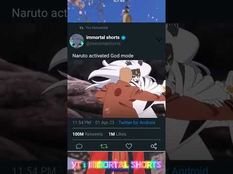 Naruto activated God
