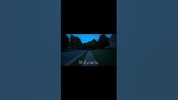 ﴿ خلق السموات بغير عمدٍ ترونها وألقى في الأرض رواسي أن تميد بكم ﴾__ القارئ || ياسر الدوسري