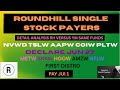 ROUNDHILL WEEKLY PAYERS NVDW TSLW AAPW COIW PLTW & 5 MORE NEW FUNDS FIRST DISTRO