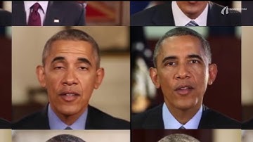 AI-generated "real fake" video of Barack Obama