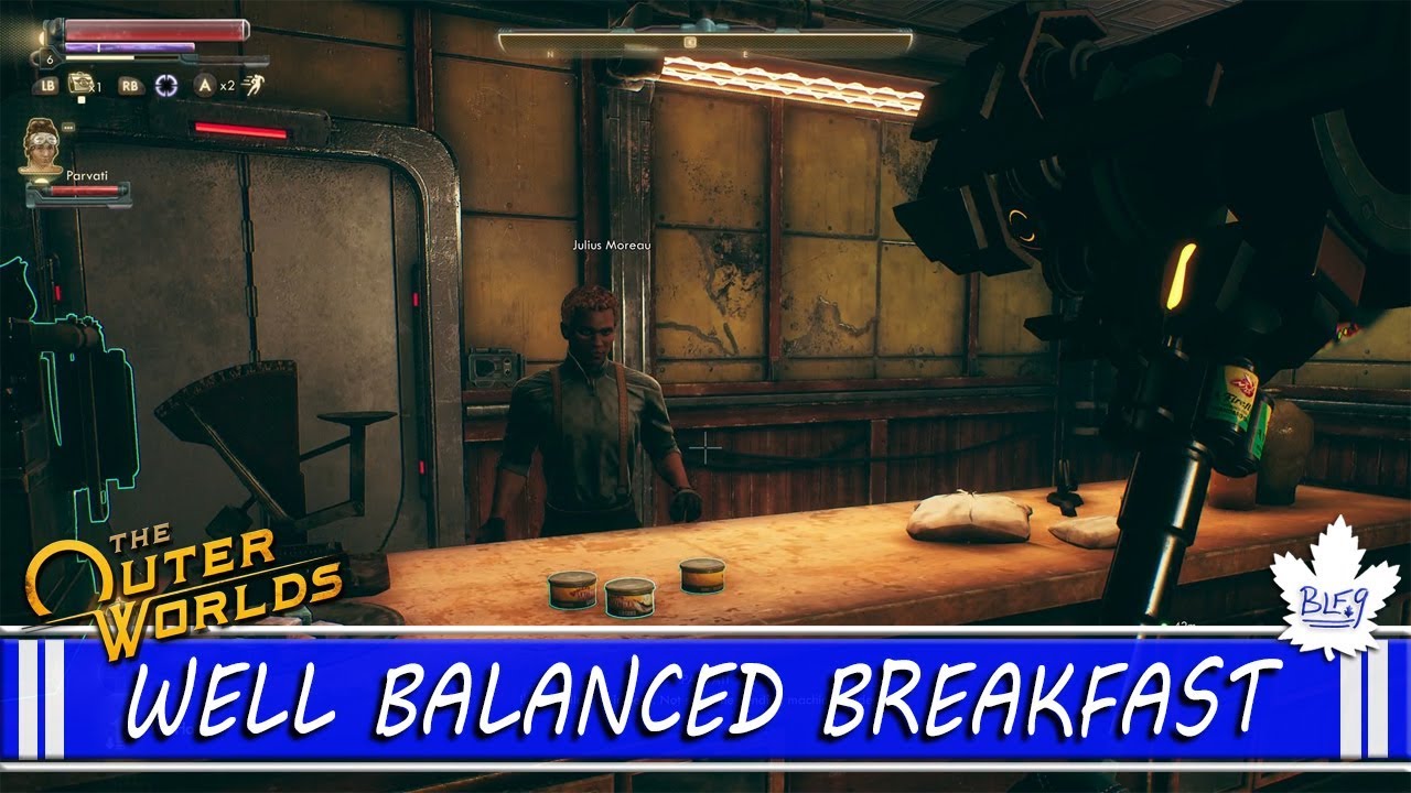 The Outer Worlds | Well Balanced Breakfast | Achievement / Trophy Guide